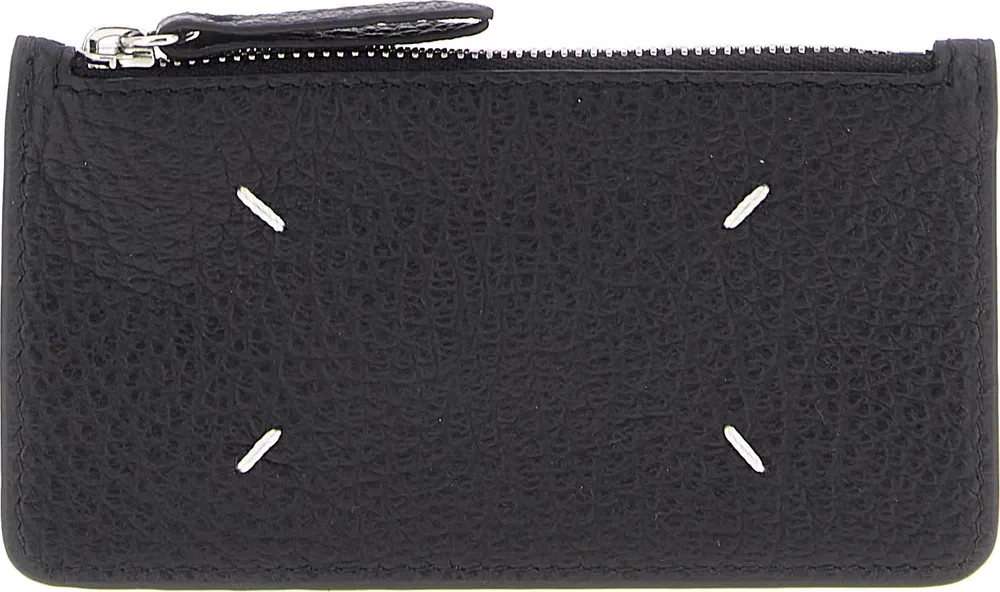 Maison Margiela Black Calfskin Cardholder