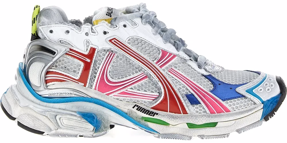 Balenciaga Multicolor Polyester Athletic Sneakers
