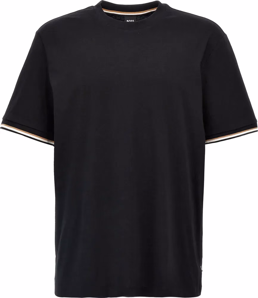 Hugo Boss Black Cotton T-Shirt