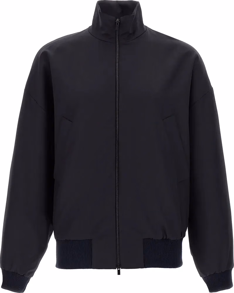 Fear Of God Blue Virgin Wool Full-Length Jacket