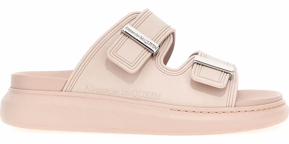 Alexander McQueen Multicolor Rubber Slides