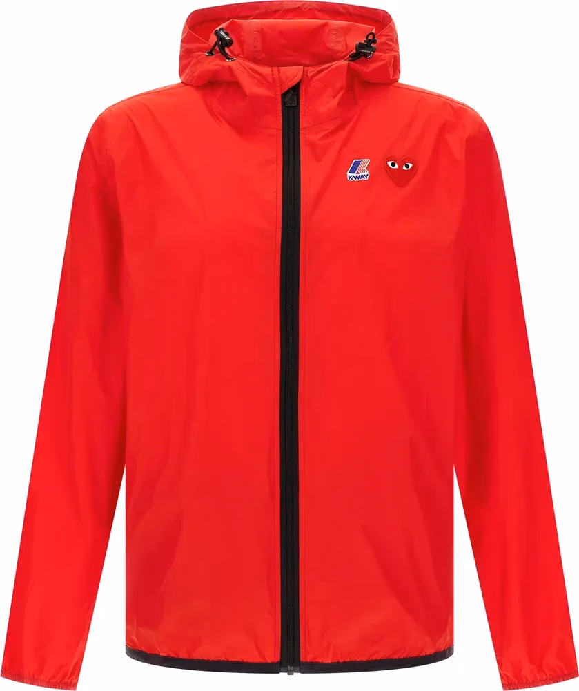 Comme Des Garçons Play Multicolor Nylon Shell Jacket