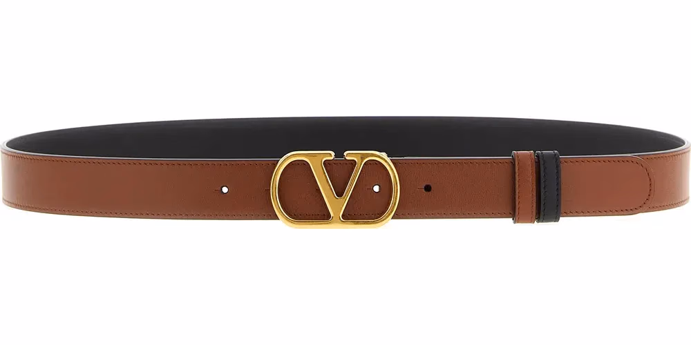Valentino Garavani Multicolor Calfskin Regular Belt