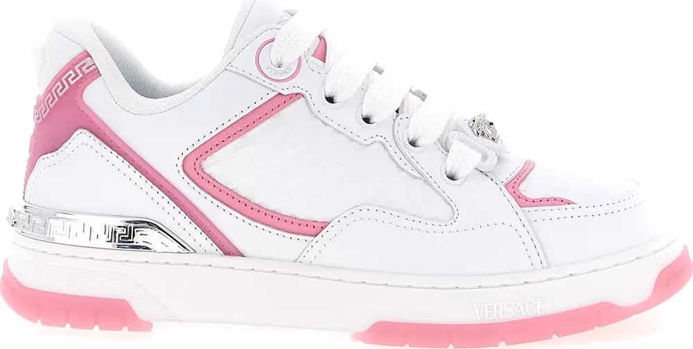 Versace Multicolor Calfskin Athletic Sneakers