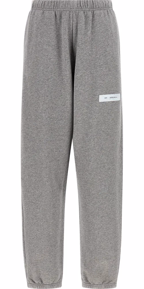 MM6 Maison Margiela Gray Cotton Joggers (Workout Pants)