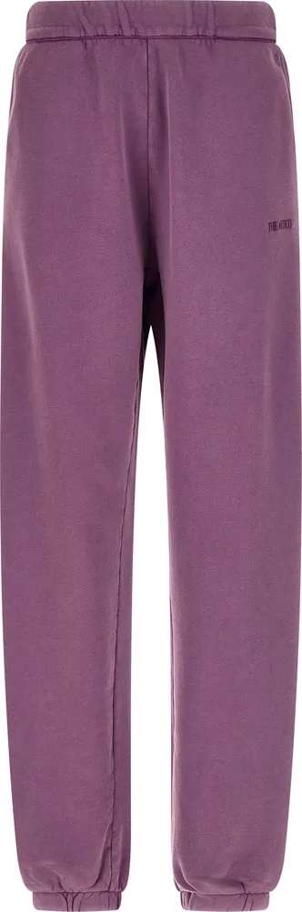 The Attico Purple Cotton Joggers (Workout Pants)