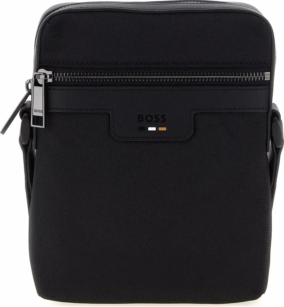 Hugo Boss Black Polyester Crossbody Bag