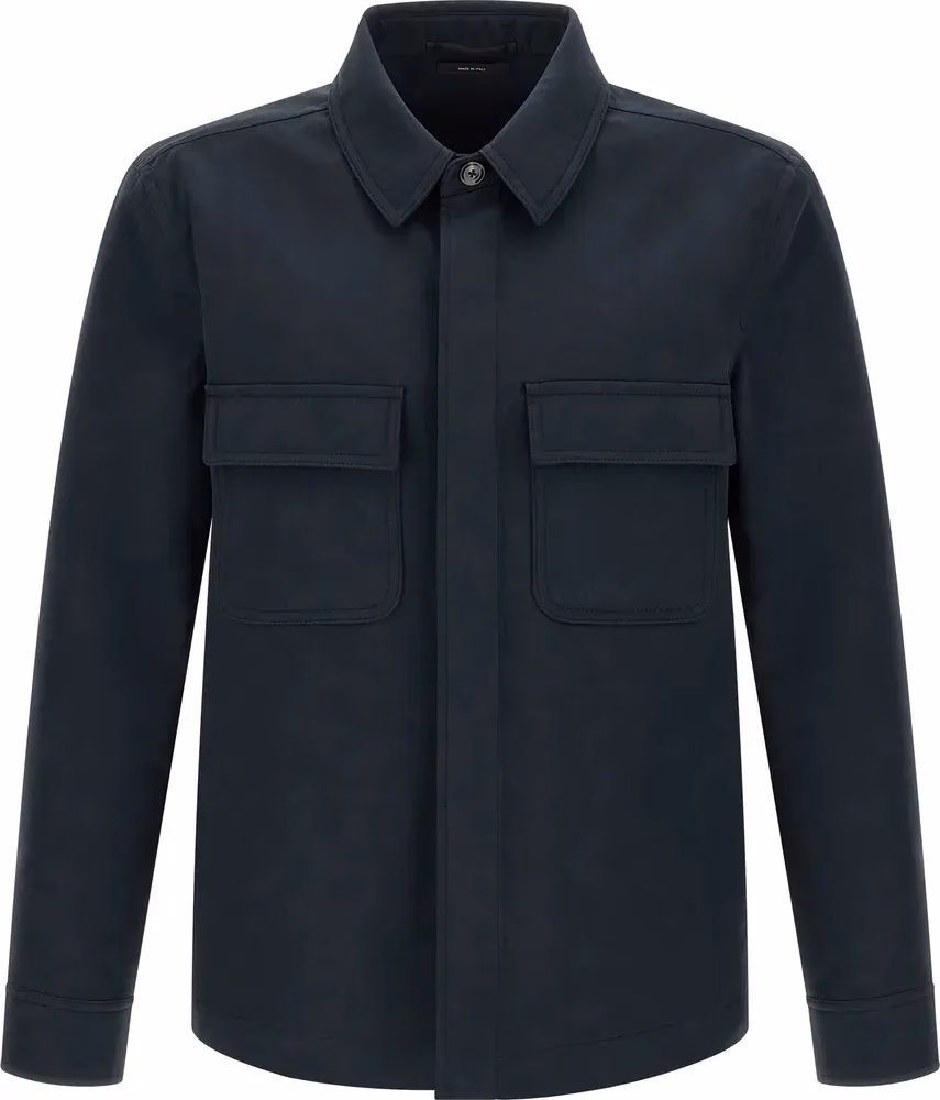 Tom Ford Blue Cotton Blouse