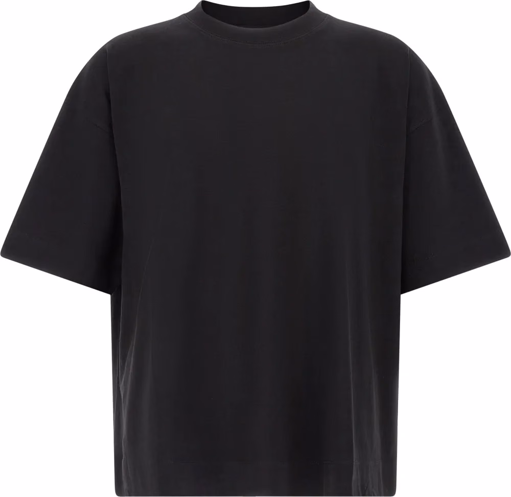 Dries Van Noten Black Cotton T-Shirt