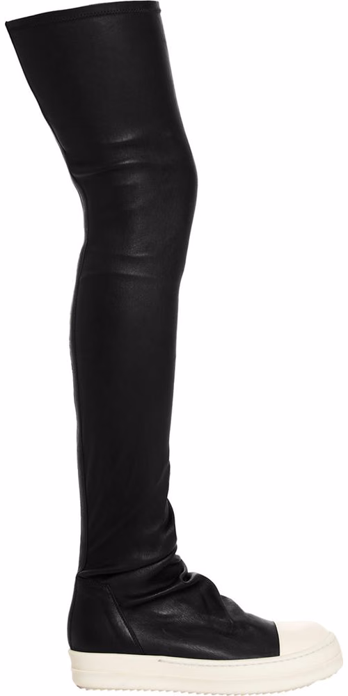 Rick Owens Bicolor Cotton Over The Knee