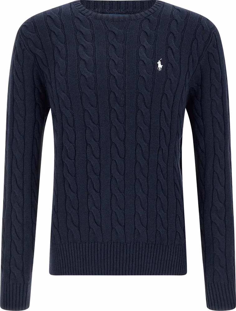 Polo Ralph Lauren Blue Cotton Cardigan