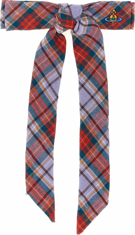 Vivienne Westwood Multicolor Linen Hair Clip