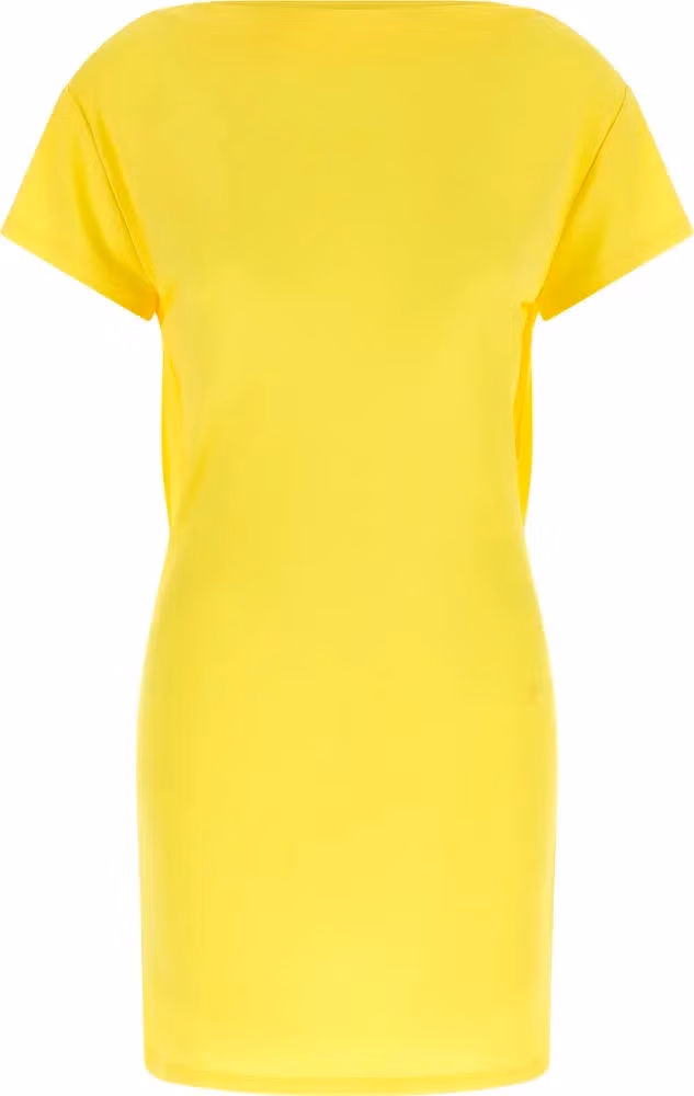 Jacquemus Bicolor Viscose Short Dress