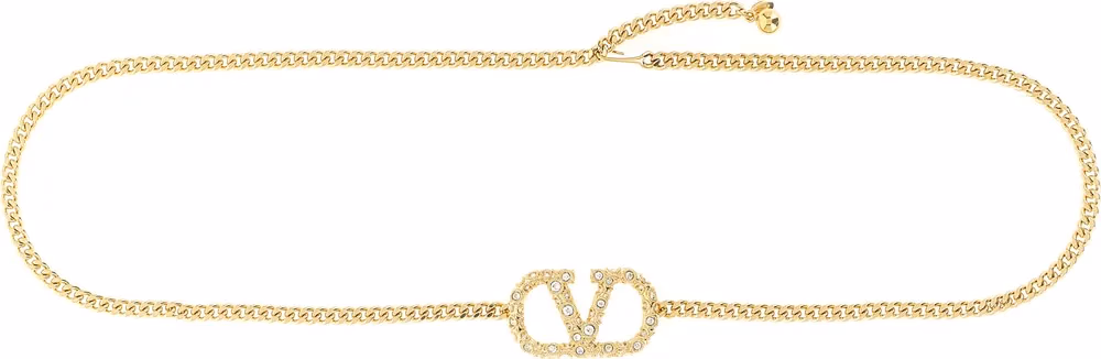Valentino Garavani Gold Brass Belt