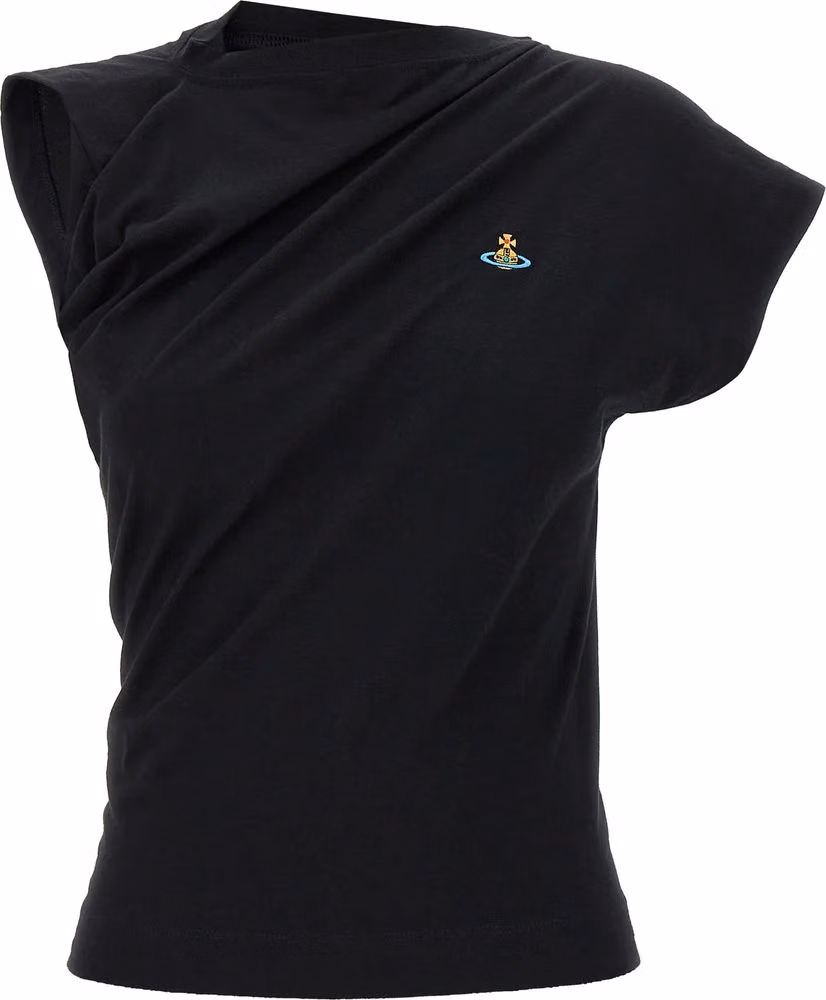 Vivienne Westwood Black Cotton T-Shirt