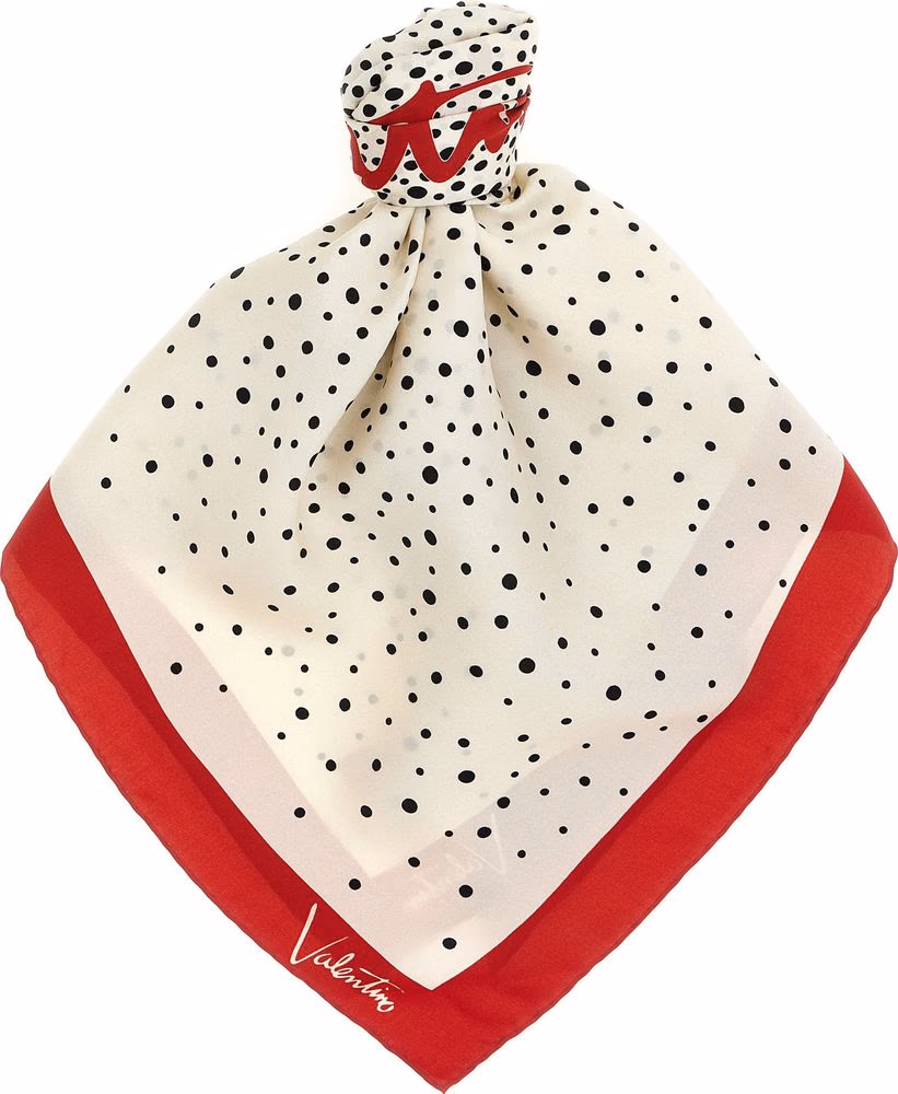 Valentino Garavani Multicolor Silk Scarf
