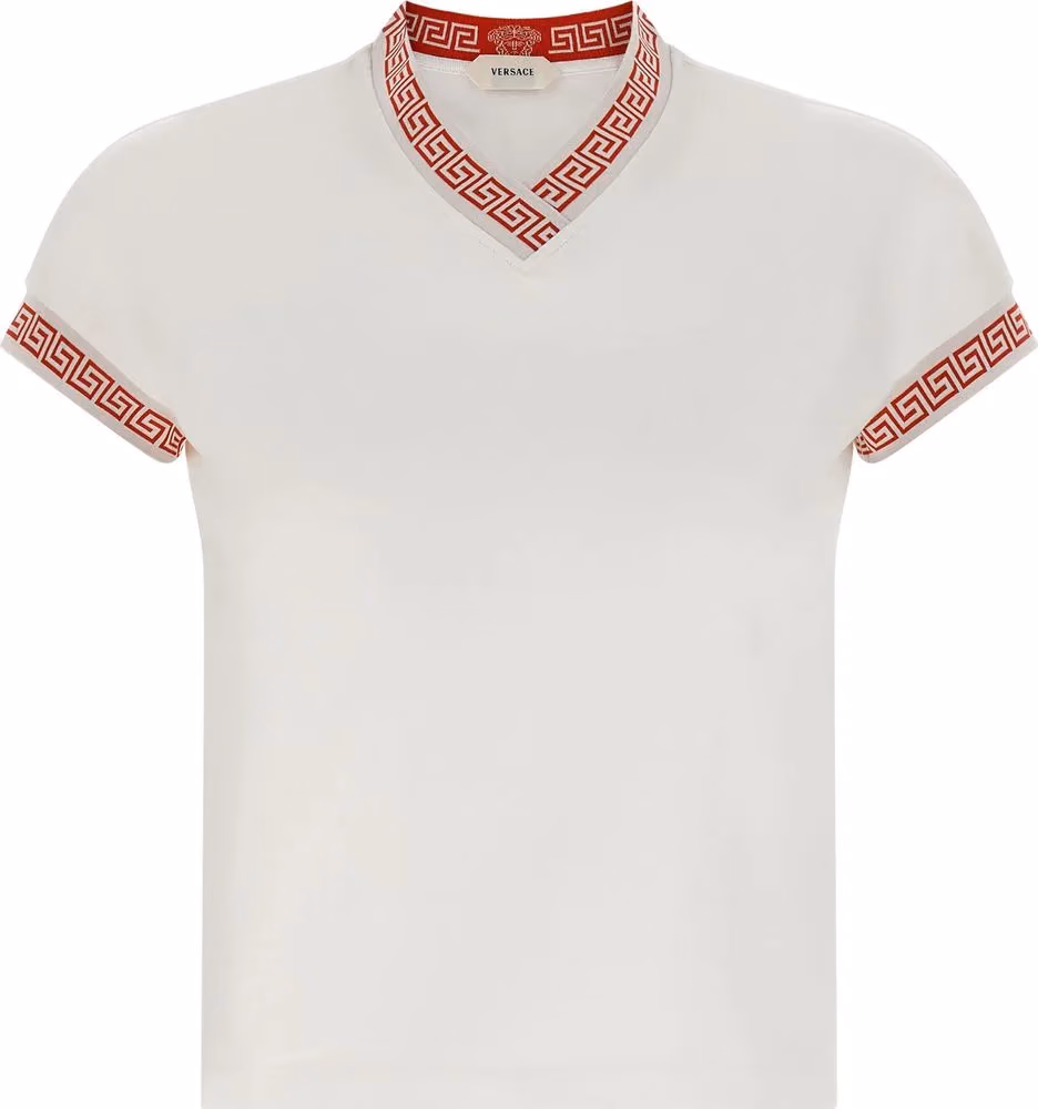 Versace Multicolor Cotton T-Shirt