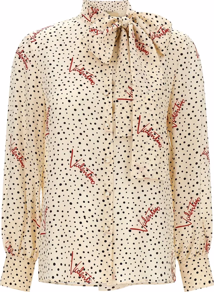 Valentino Garavani Multicolor Silk Blouse