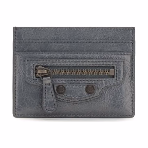 Balenciaga Gray Lamb Ovis Aries Aries Wallet
