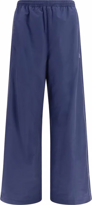 Balenciaga Blue Cotton Athletic Pants