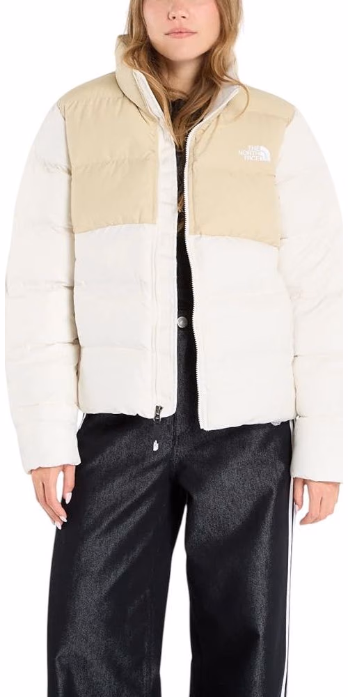 The North Face Cream Polyester Coat