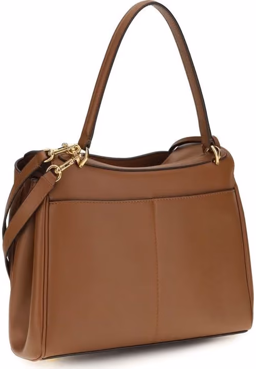 Balenciaga Brown Calf Leather Bos Taurus Shoulder Bag