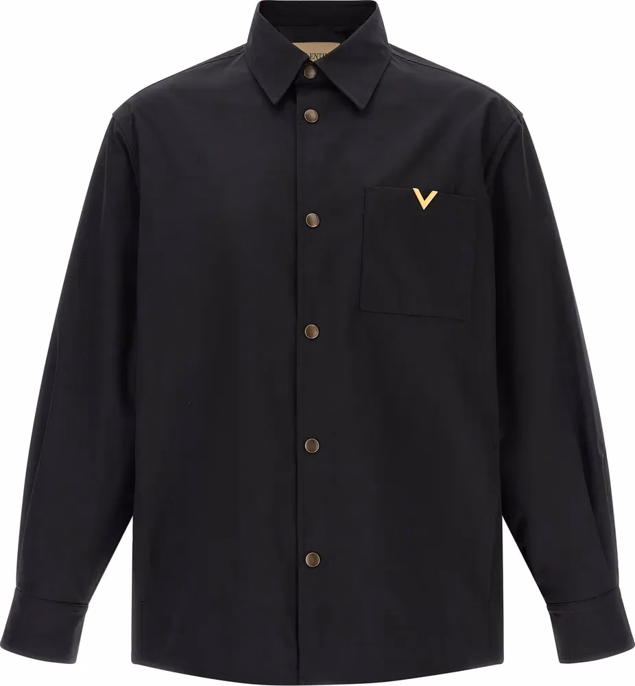 Valentino Garavani Black Polyester Jacket