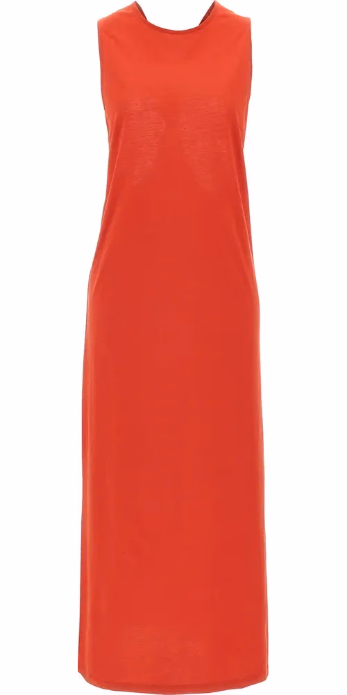 Loulou De Saison Multicolor Cotton Midi Dress