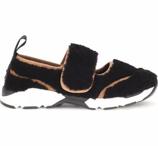 Marni Black Polyamide Athletic Sneakers