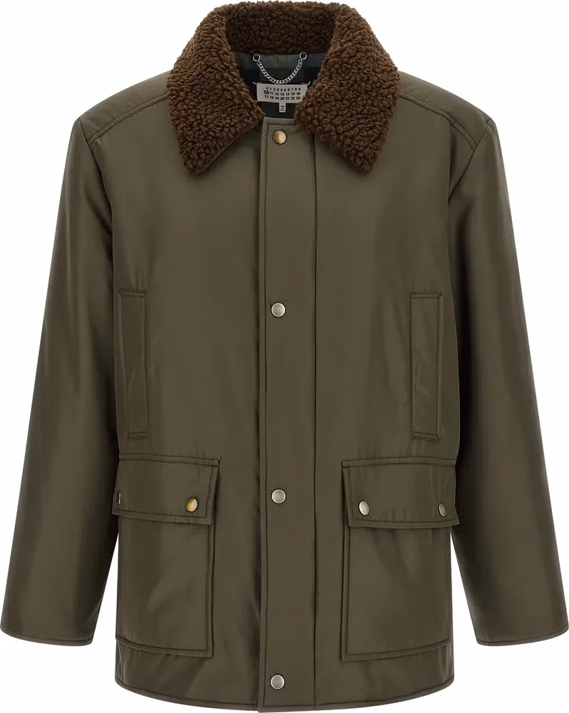 Maison Margiela Bicolor Polyester Parka