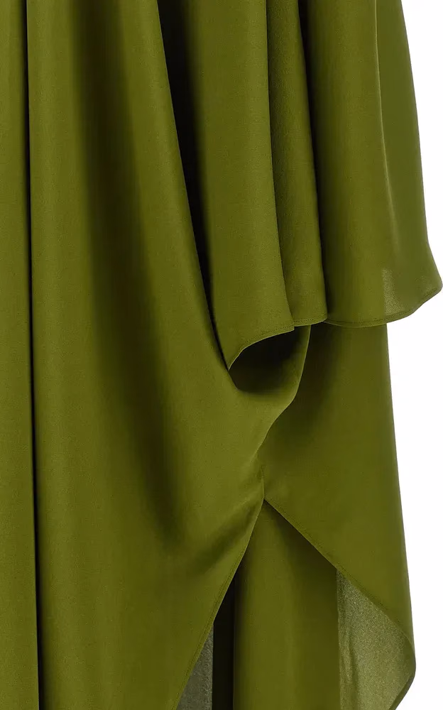 Tom Ford Bicolor Silk Long Dress