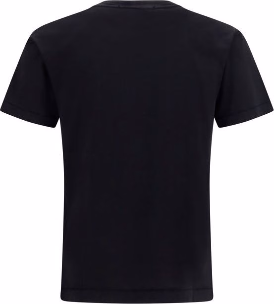 Stone Island Black Cotton T-Shirt
