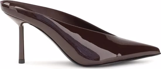 LE SILLA Bordeaux Calf Leather Bos Taurus Mules