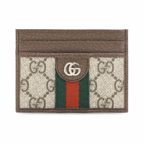 Gucci Brown Polyethylene Cardholder