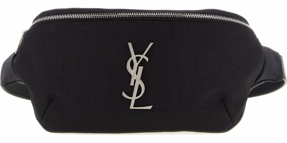 Saint Laurent Black Lamb Leather Crossbody Bag