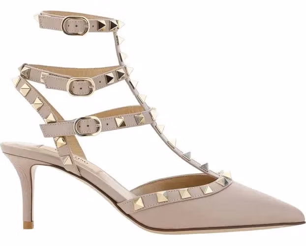 Valentino Garavani Multicolor Calfskin High Heel Pumps