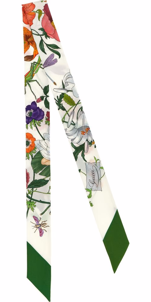 Gucci Bicolor Silk Foulard