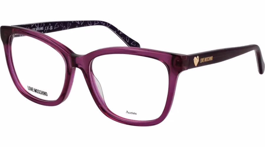 Love Moschino Purple Acetate Glasses (Frames)