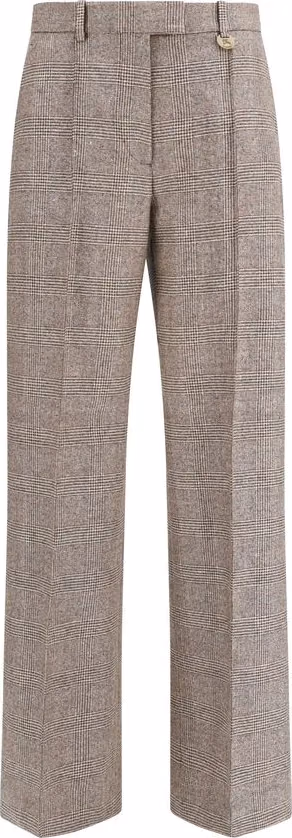 Burberry Beige Wool Oves Aries Dress Pants