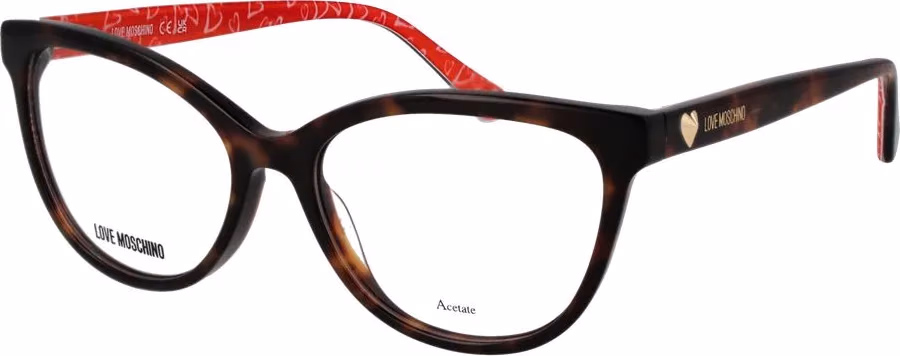 Love Moschino Brown Acetate Glasses (Frames)