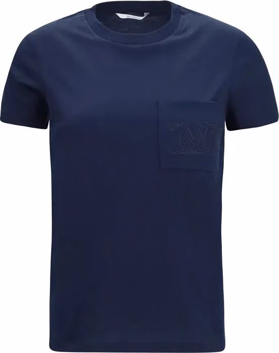 Max Mara Blue Cotton Sportswear