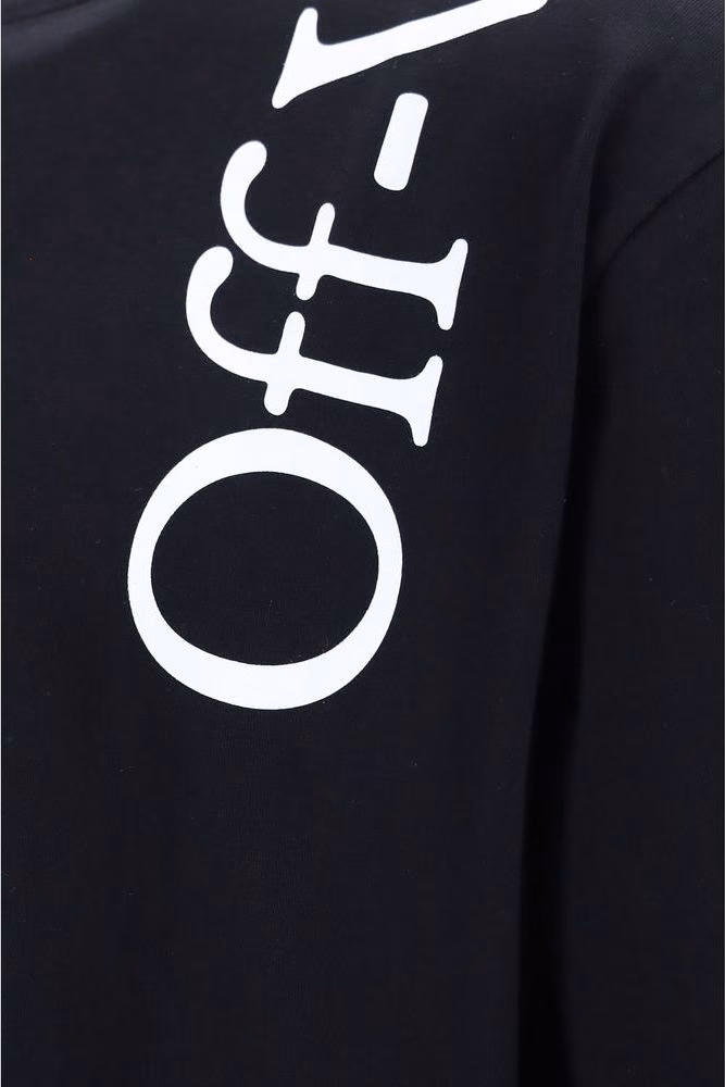 Off-White Black Cotton T-Shirt