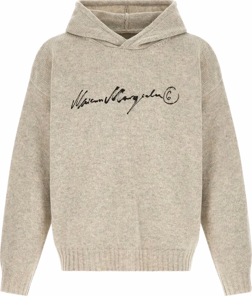 MM6 Maison Margiela Gray Wool Cardigan