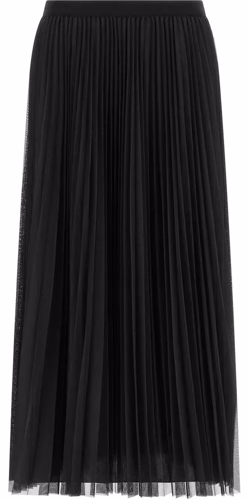 Fabiana Filippi Blue Polyester Midi Skirt