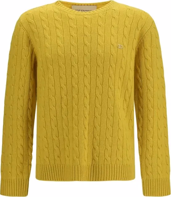 Valentino Garavani Bicolor Cashmere Sweater