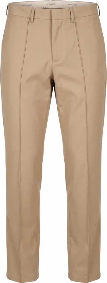 Trussardi Jeans Beige Cotton Mens Pants