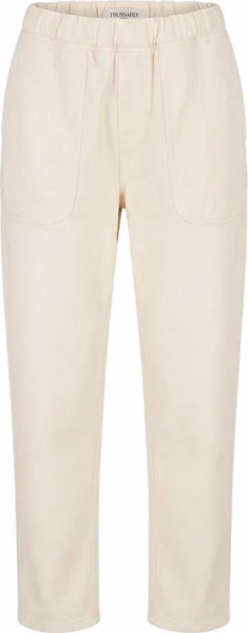 Trussardi Jeans Beige Cotton Men Pants
