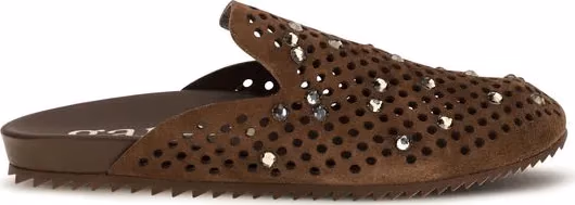 Pedro García Brown Calf Leather Bos Taurus Mules