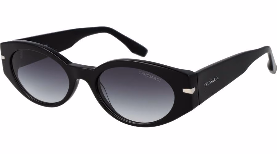 Trussardi Black Acetate Sunglasses