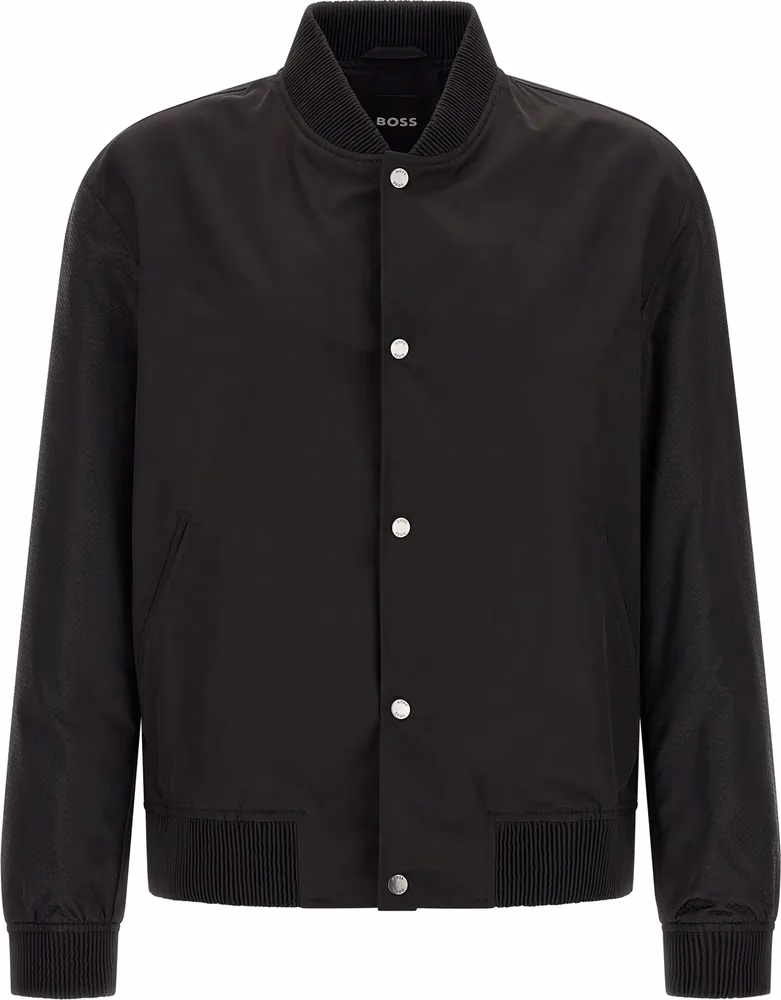 Hugo Boss Black Polyester Bomber